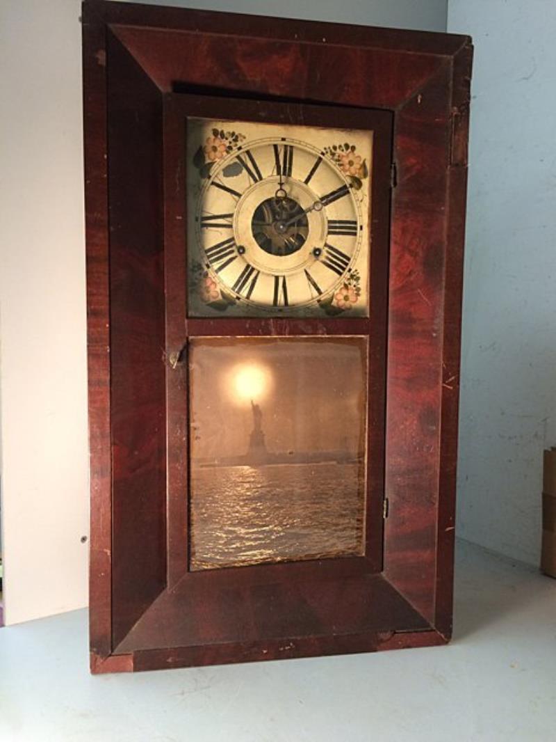 Clark, Gilbert & Co. OG Shelf Clock