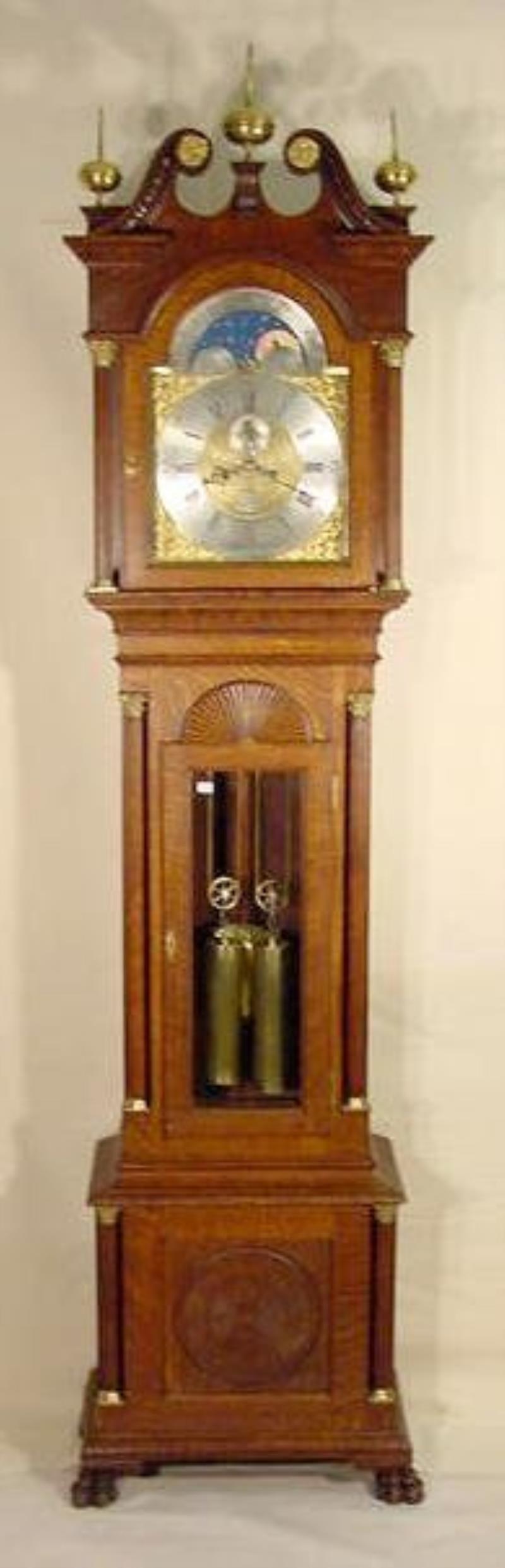 Oak Theodore B. Starr Grandfather Clock