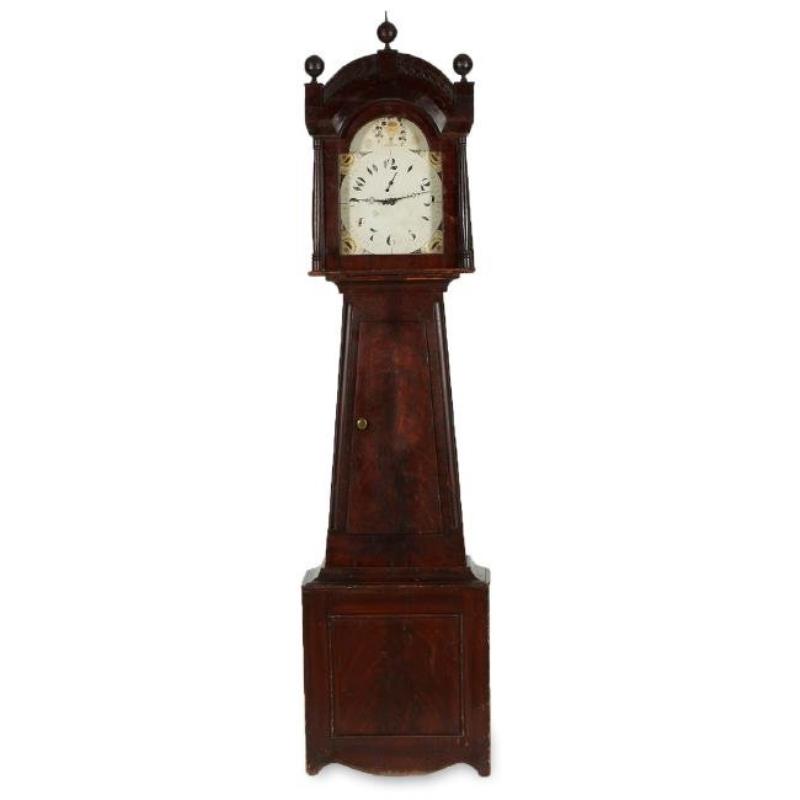 C. 1840s “Quebec-Style” Tallcase Clock