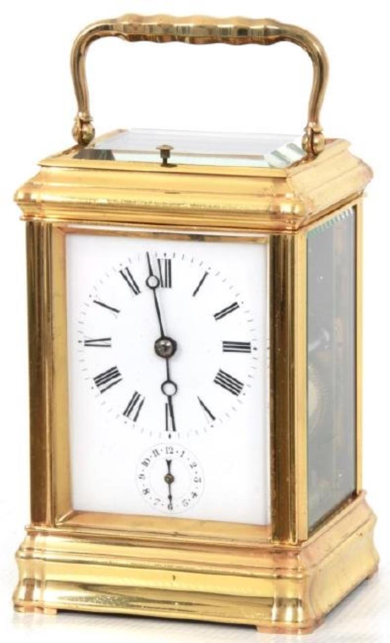 Brass Grand Sonnerie Repeater Carriage Clock