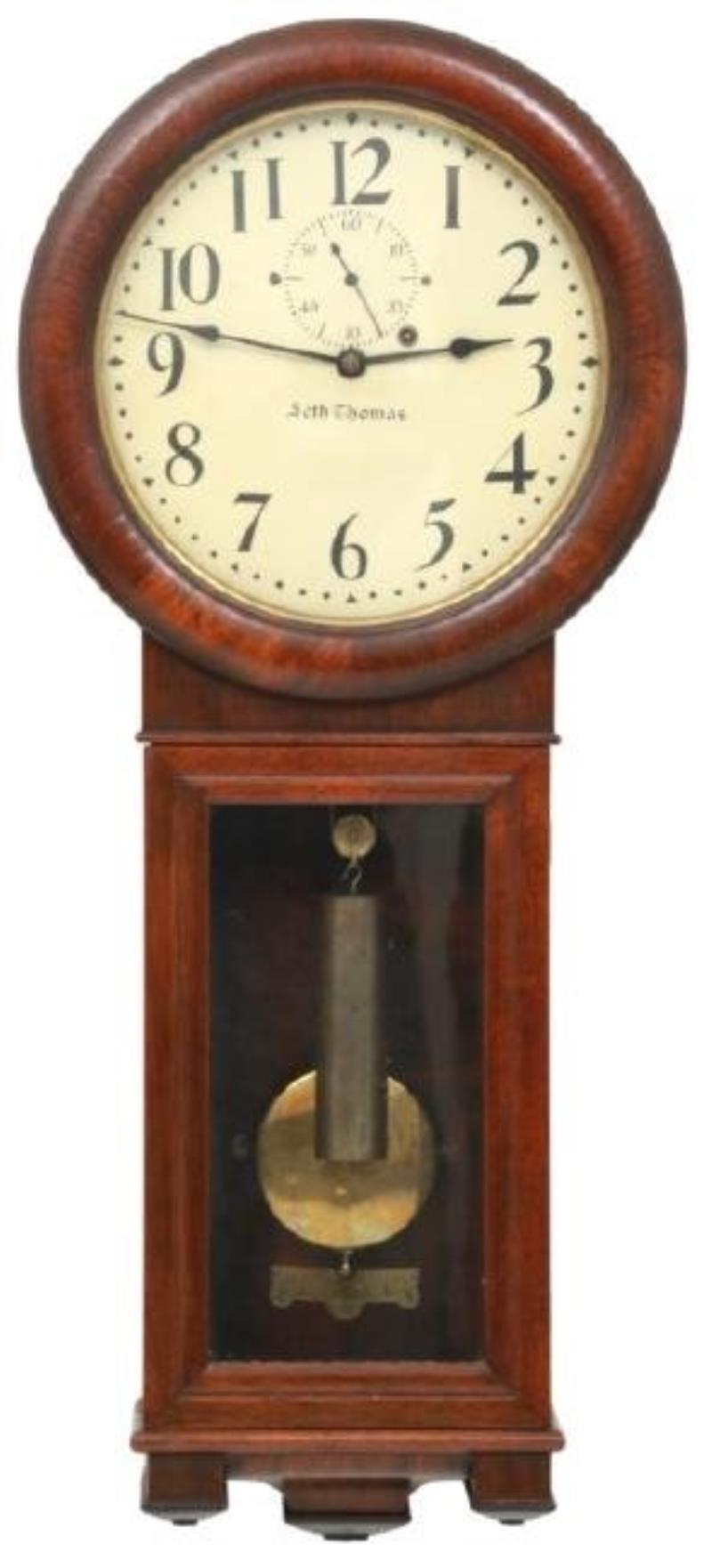 Mahogany Seth Thomas No. 2 Wall Regulator