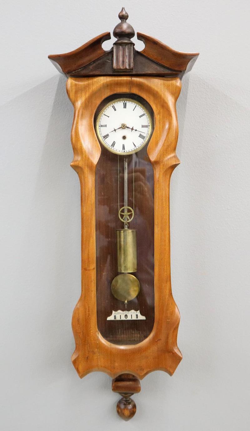 Miniature 1 wt Vienna Regulator Wall Clock