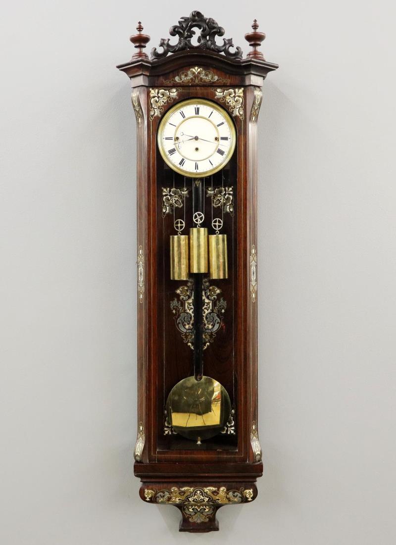 3 wt Vienna Regulator Wall Clock