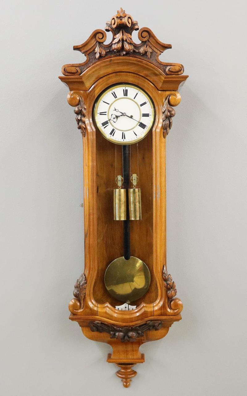 2 wt Vienna Regulator Wall Clock