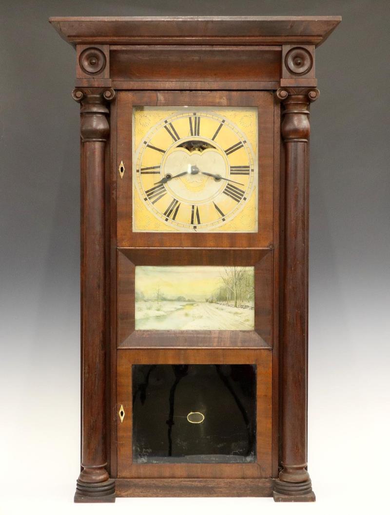 C & N Jerome Triple Decker Shelf Clock