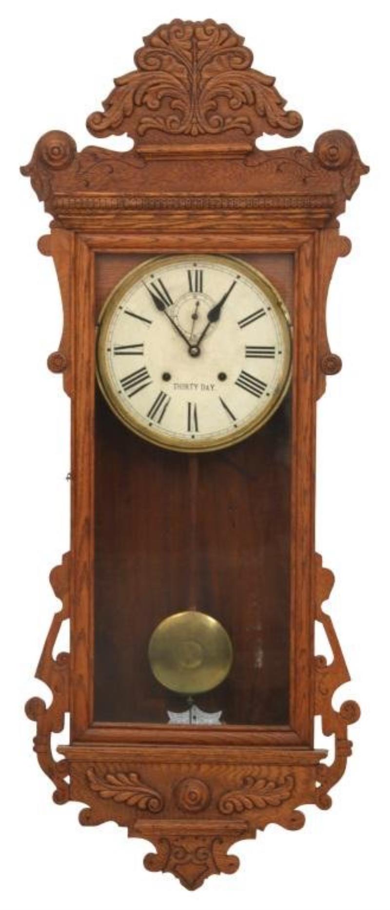 Waterbury "Freeport" 30 Day Wall Clock