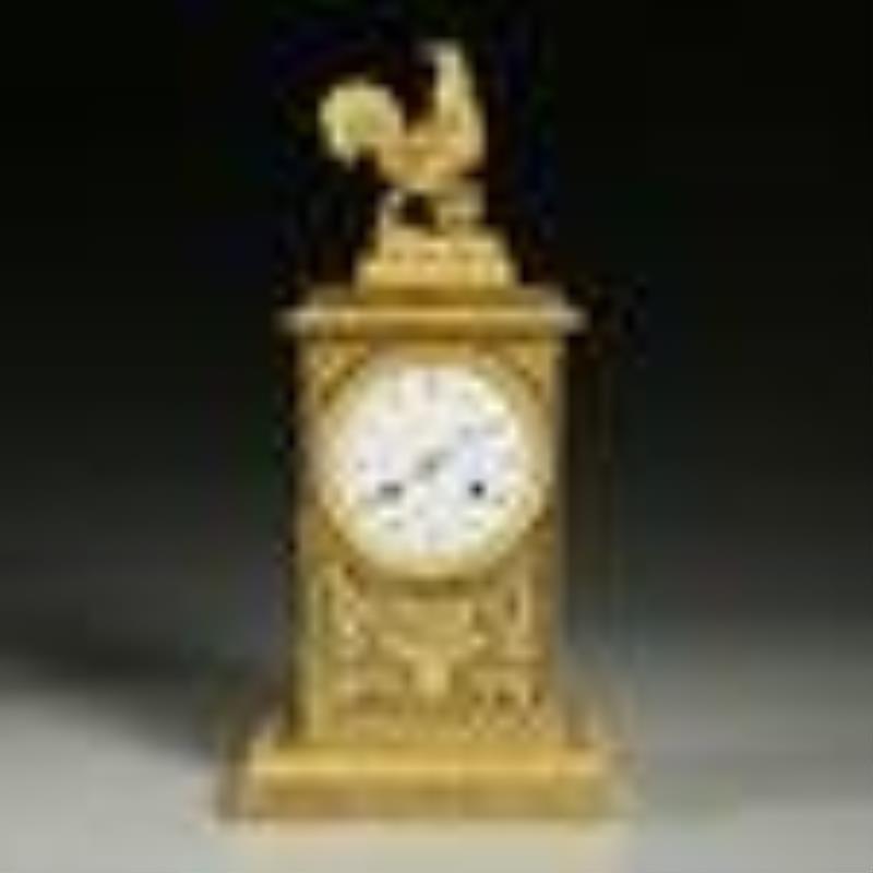 Large Louis XVI ormolu mantel clock, c. 1780