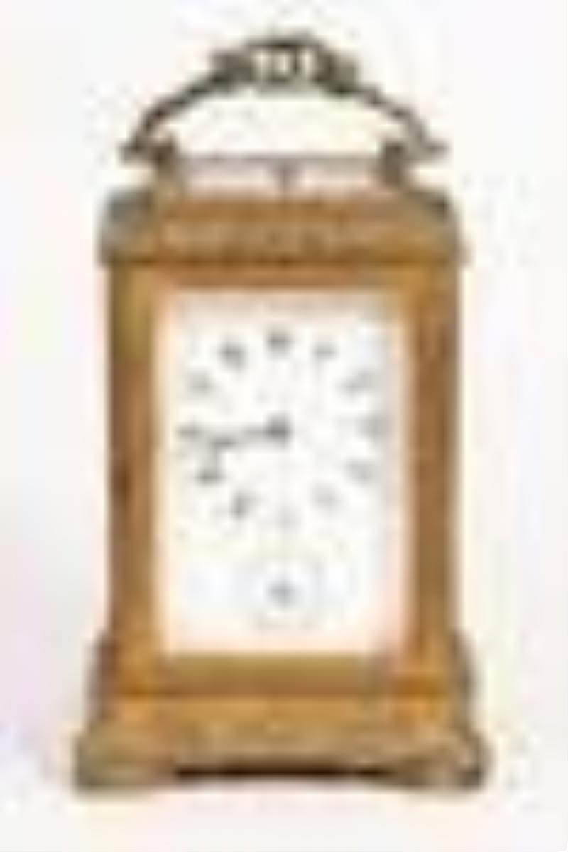 Art Nouveau Carriage Clock Designated for the Ottoman Market