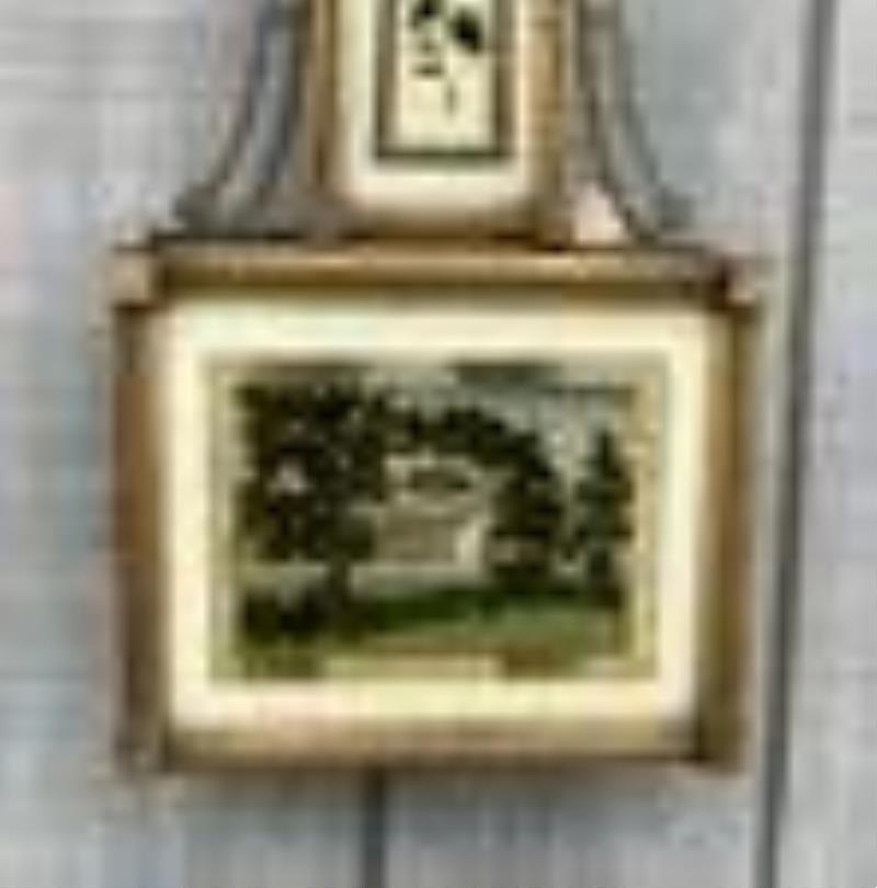 Federal Gilt Mahogany Banjo Clock, Horace Tift