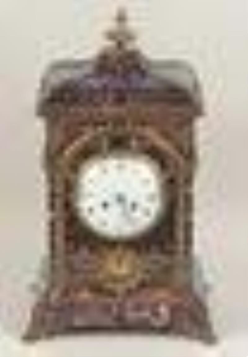 Fine George III Style Chinoiserie Bracket Clock
