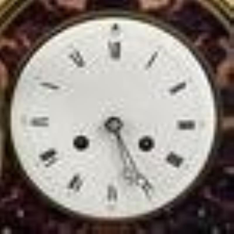 Fine George III Style Chinoiserie Bracket Clock