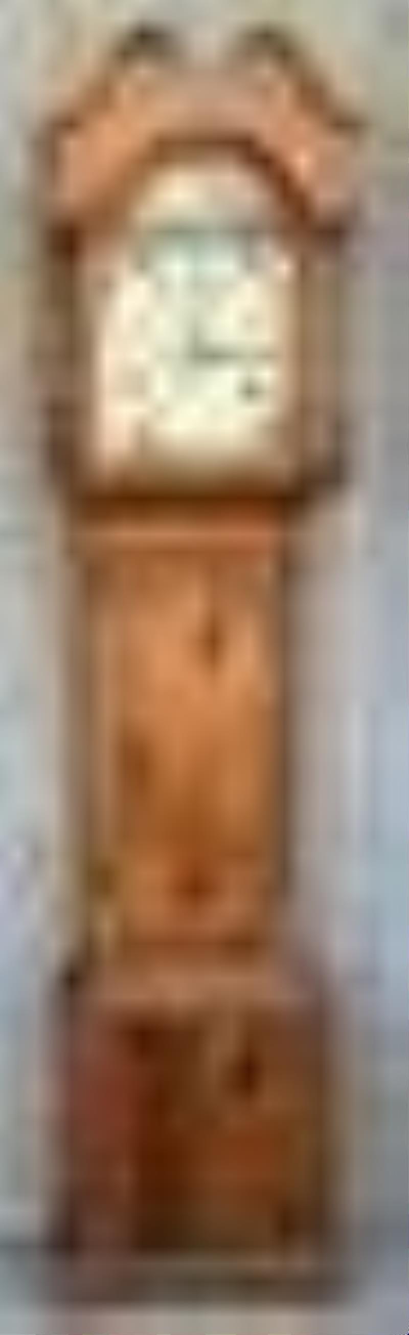 Country Pine Tall Case Clock