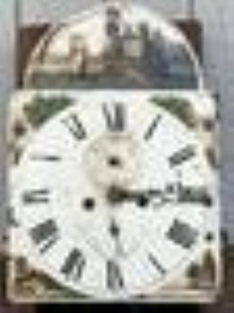 Country Pine Tall Case Clock
