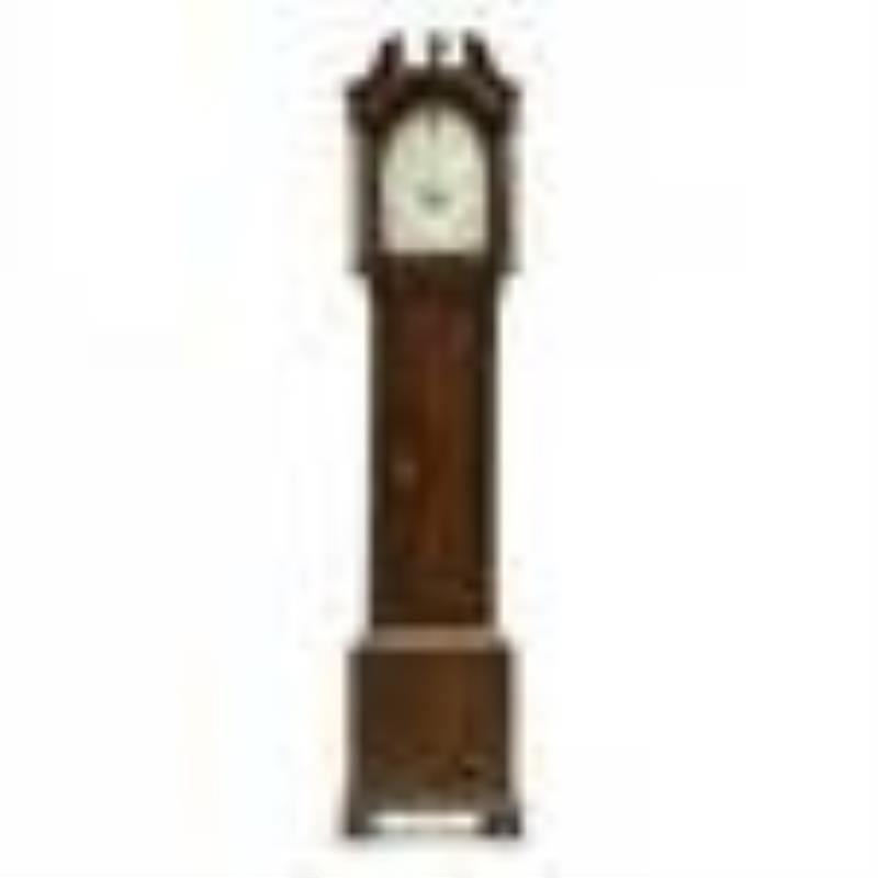George III Oak Tall Case Clock
