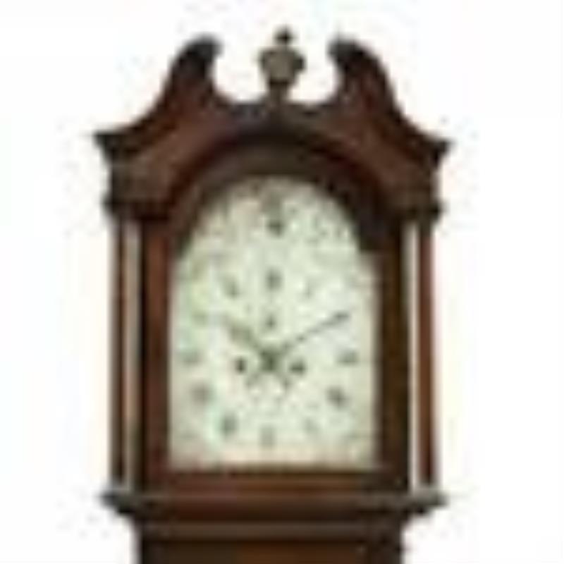 George III Oak Tall Case Clock