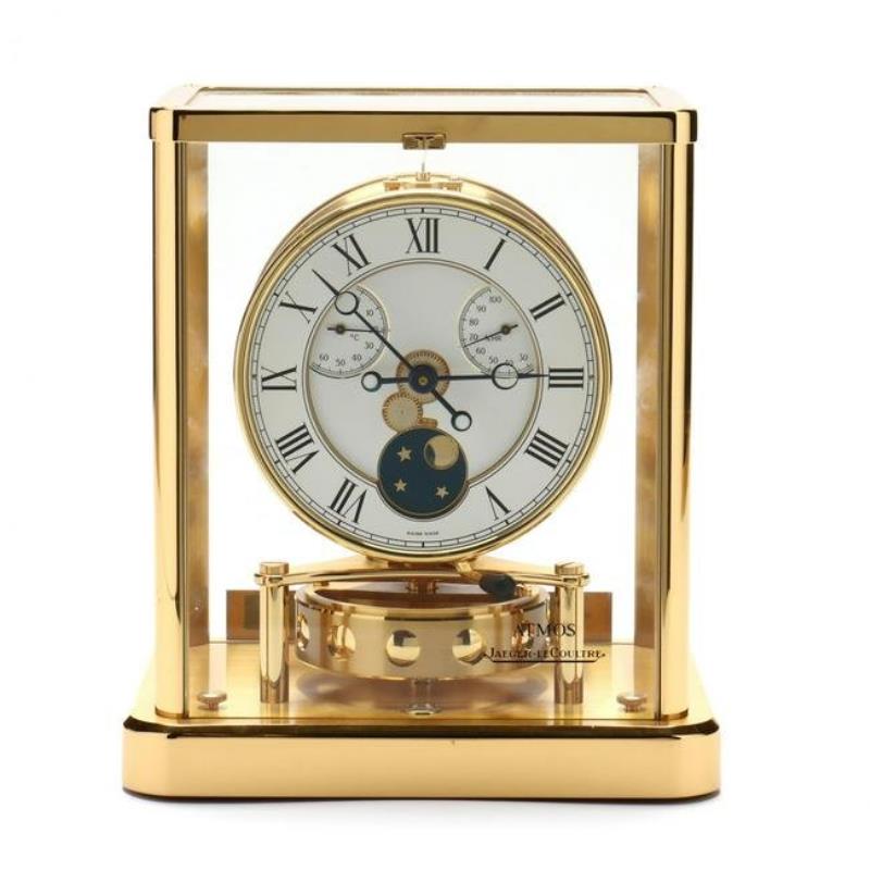 Jaeger LeCoultre Atmos Clock With Moon Phase Price Guide