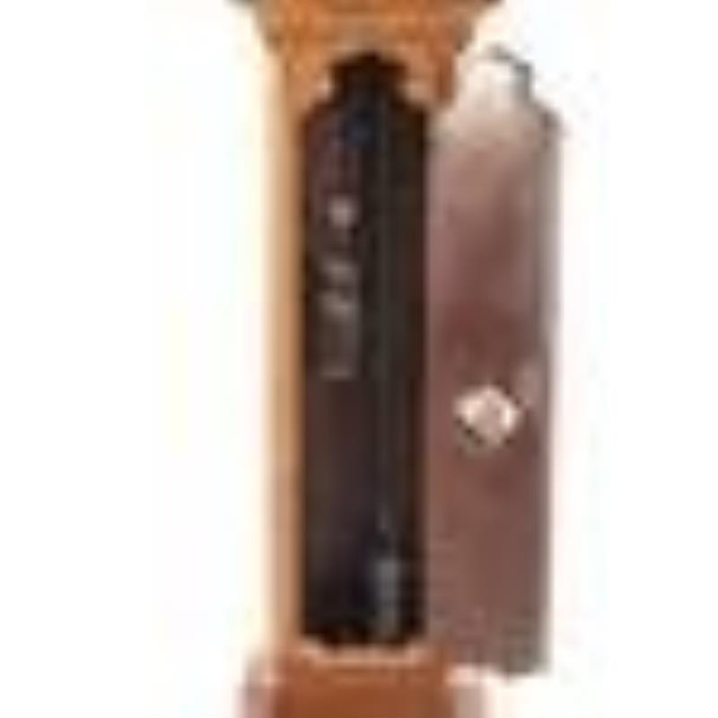 Dutch Marquetry Inlaid Tall Case Clock