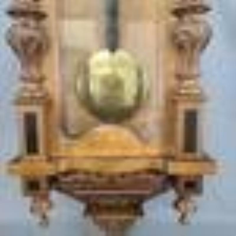 A Very Large Antique Wall Clock