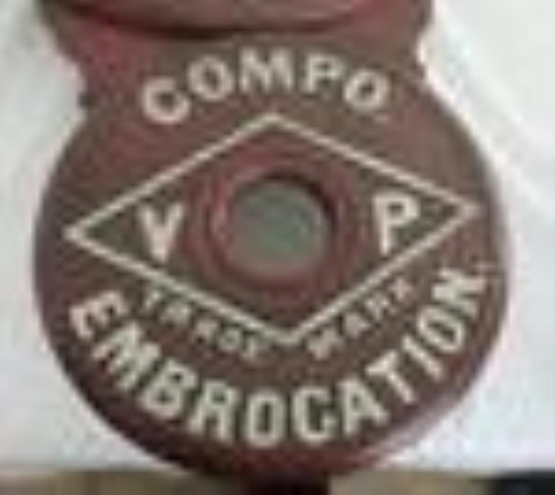 Great antique Baird advertising figure 8 clock