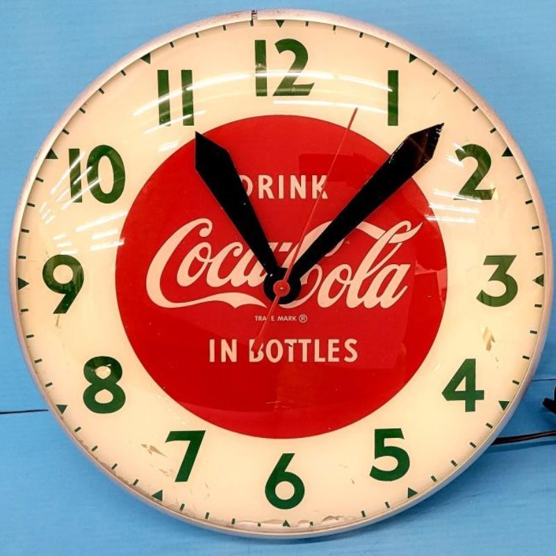 Drink Coca Cola In Bottles Swihart Clock