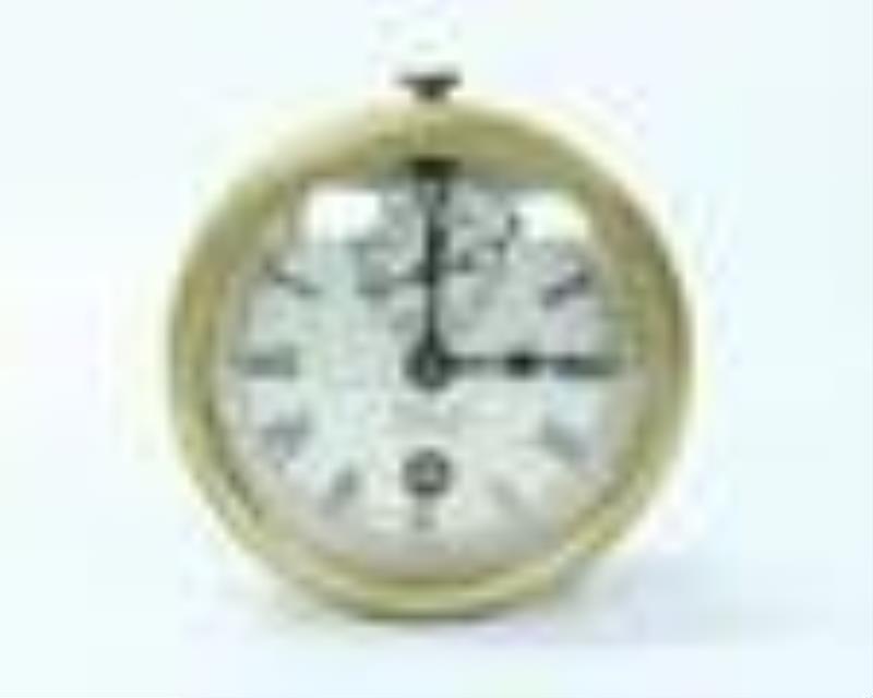 Tiffany & Co Bronze Car / Boat Clock, Lock Case