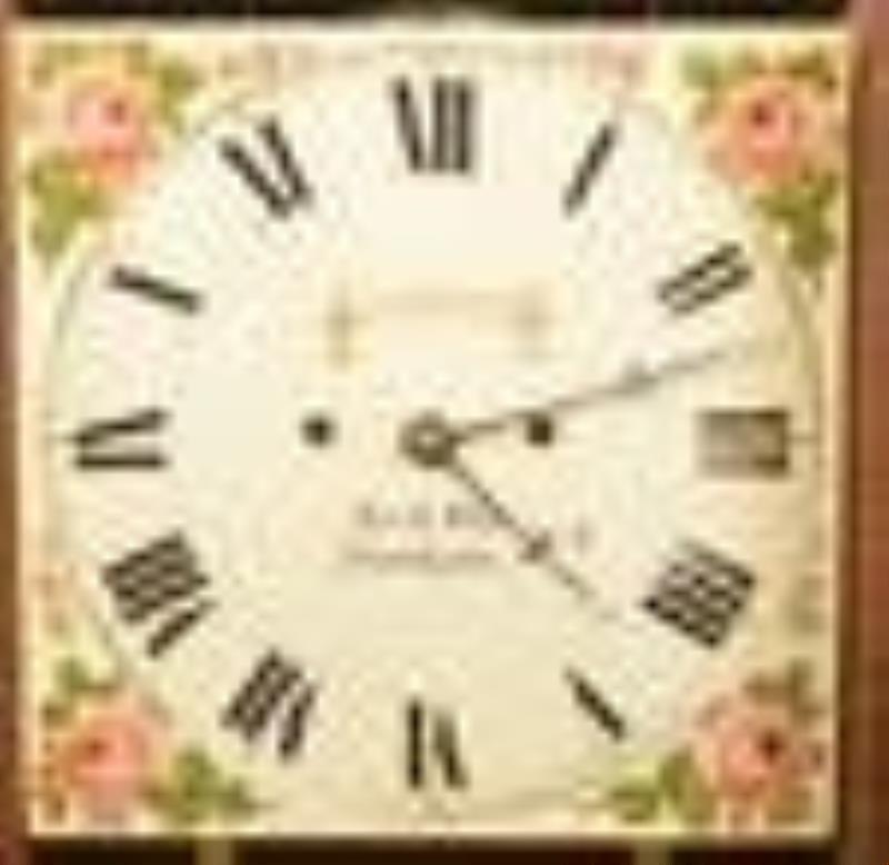 Rare Jacob Eby Sheraton Mahogany Shelf Clock