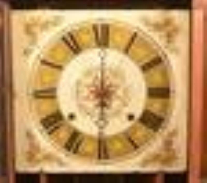 Ives Mahogany Triple Decker Shelf Clock