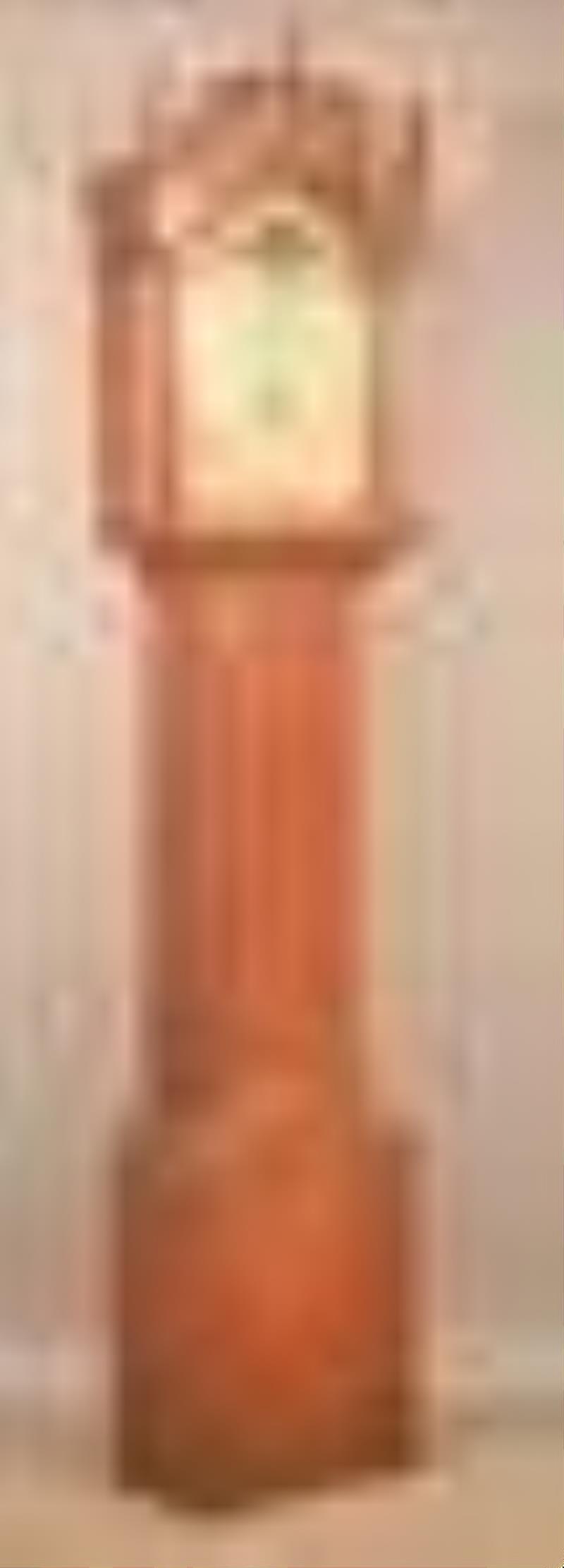 PA Hepplewhite Walnut Tall Case Clock