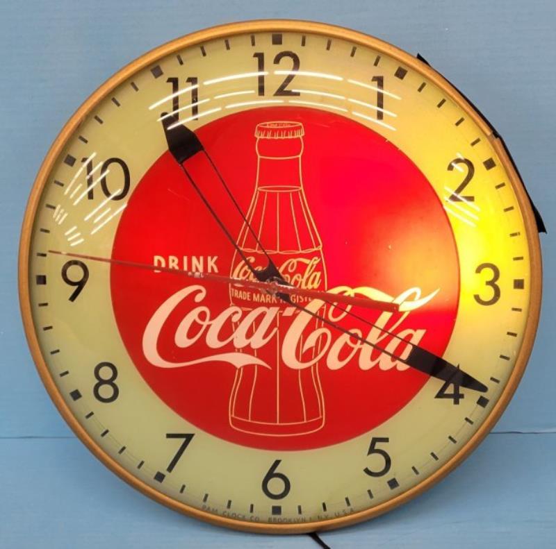 Drink Coca Cola Round Pam Clock