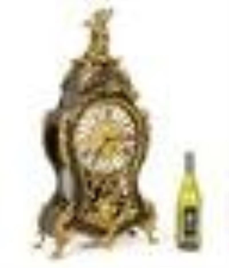 Johannes Hartman Boulle Inlaid Bracket Clock