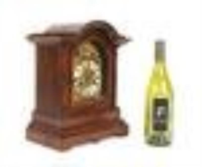 19th Century German Mahogany Bracket Clock