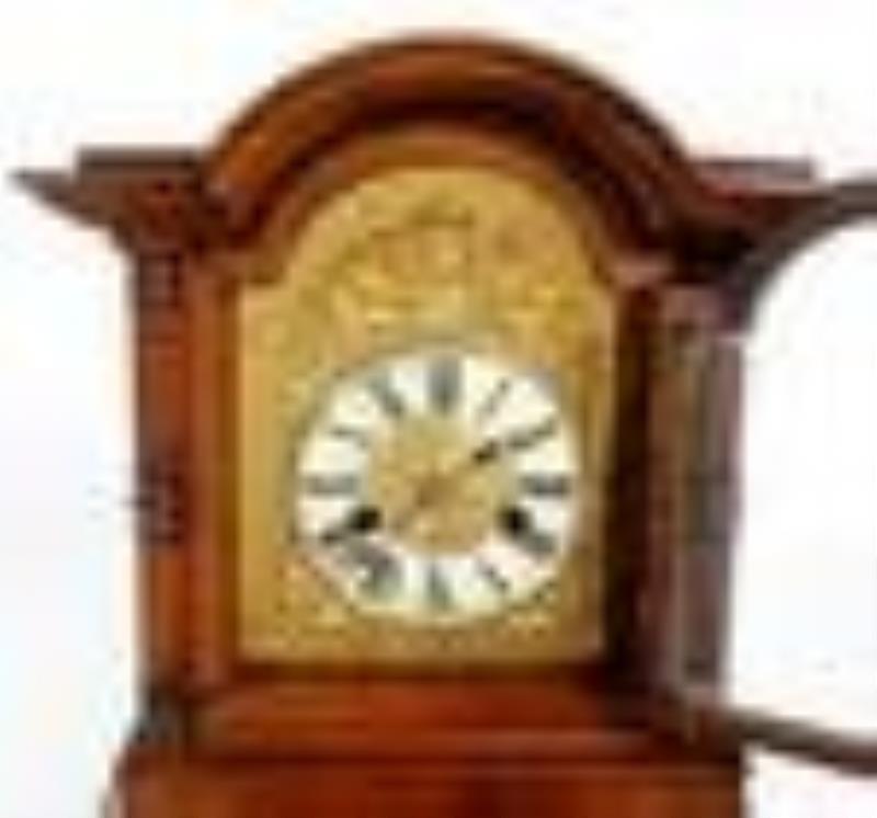 19th Century German Mahogany Bracket Clock