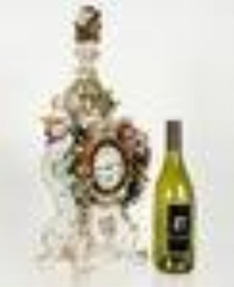 Meissen Figural Porcelain Mantle Clock