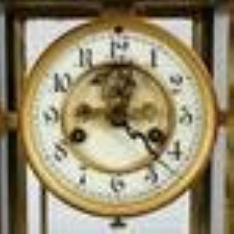 Waterbury Crystal Regulator Clock