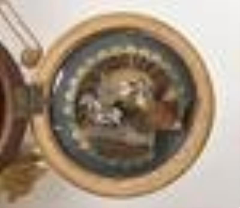 Waltham Clock Co. Curis Girandole Hanging Clock