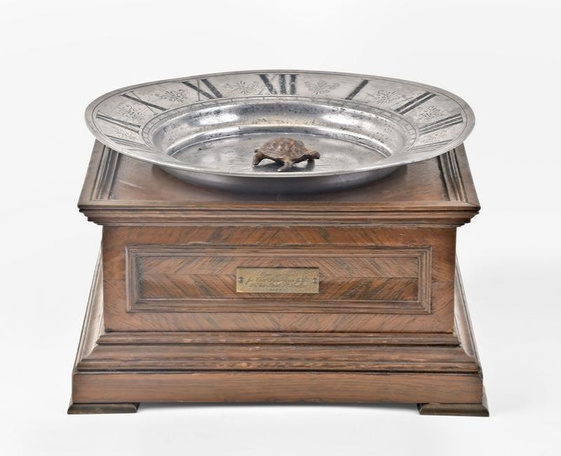 A French floating turtle mystery clock for Charles Frodsham & Co., London