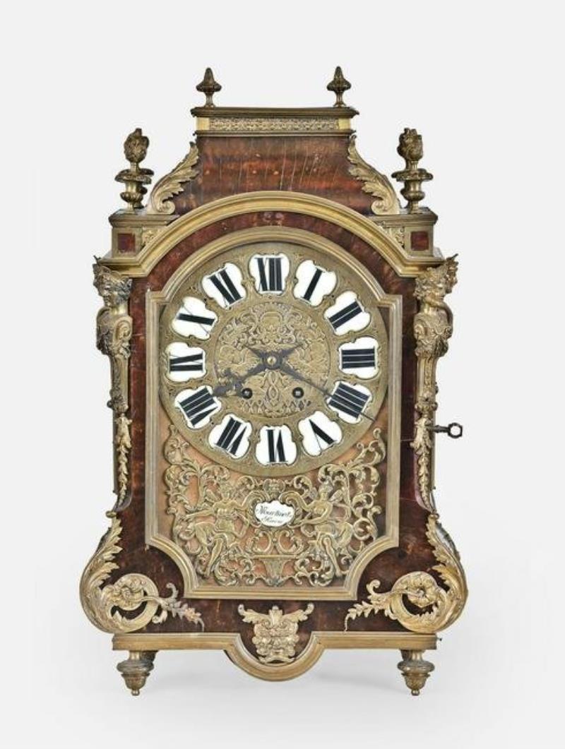 French Religieuse Style Mantel Clock