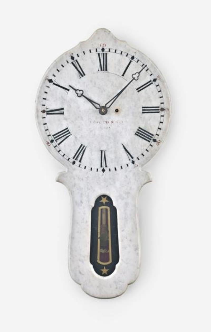 E. Howard & Co. No. 27 Marble Dial Hanging Clock