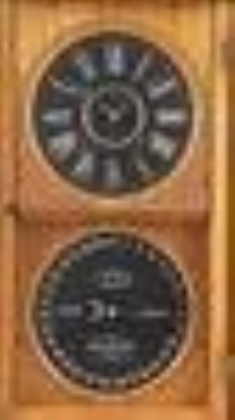 Ithaca No. 13 Shelf Kildare double dial calendar clock