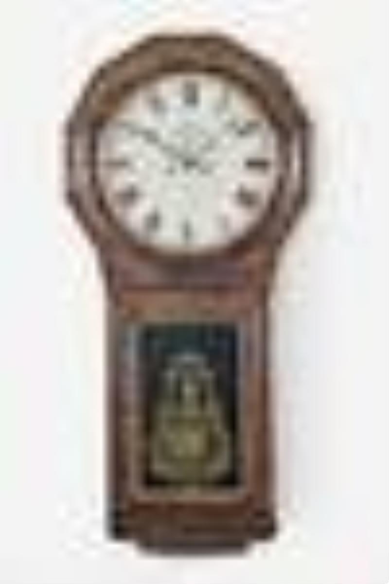 Seth Thomas Clock Co. No. 1 Extra Hanging Regulator Clock