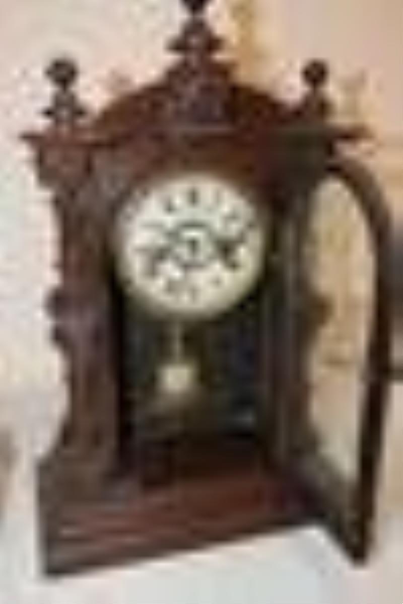Nice Original Rosewood Welch Patti V. P. Clock