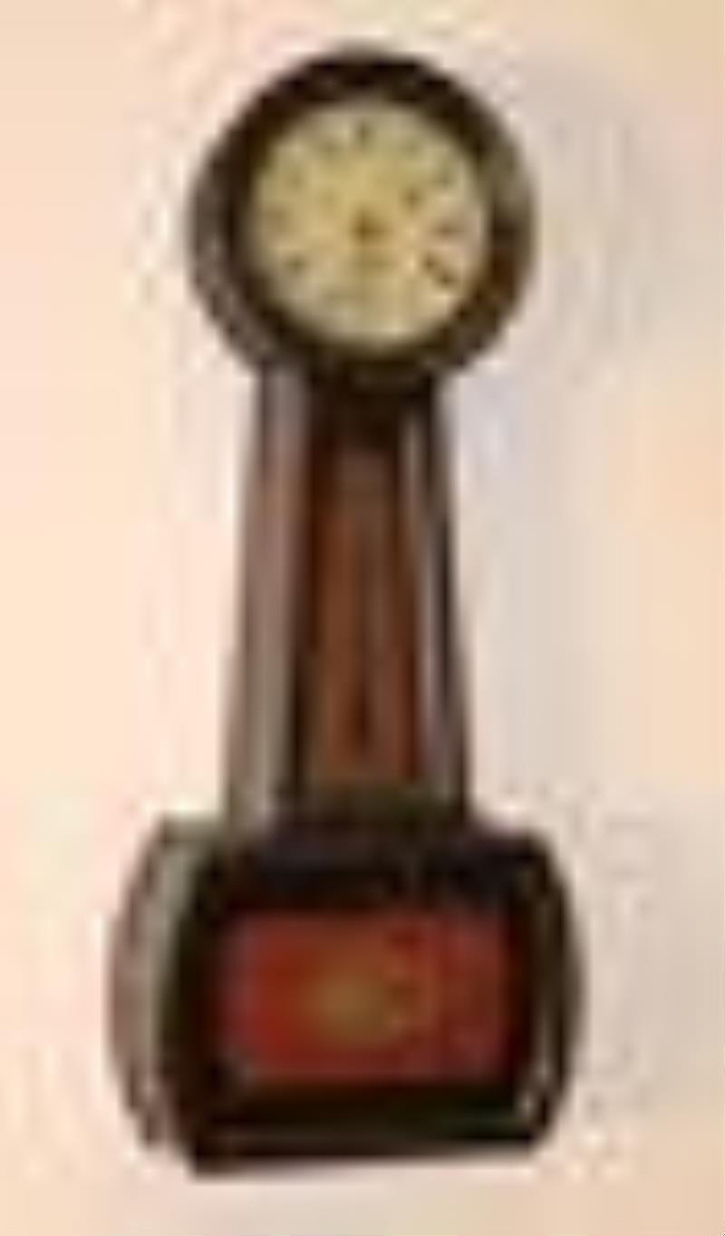Great Pristine Rosewood Howard #5 Banjo Clock