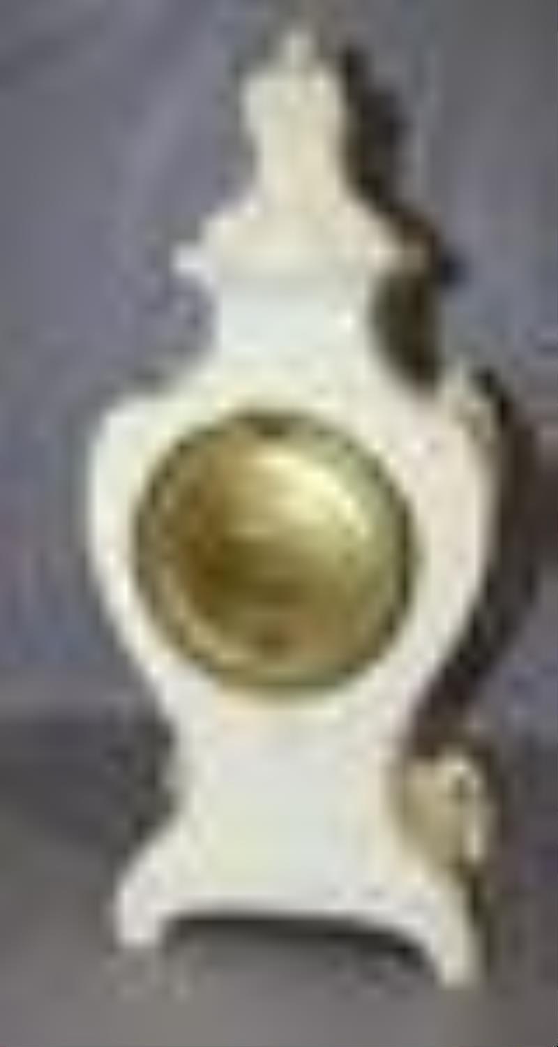 High Style Ansonia Royal Bonn China Clock