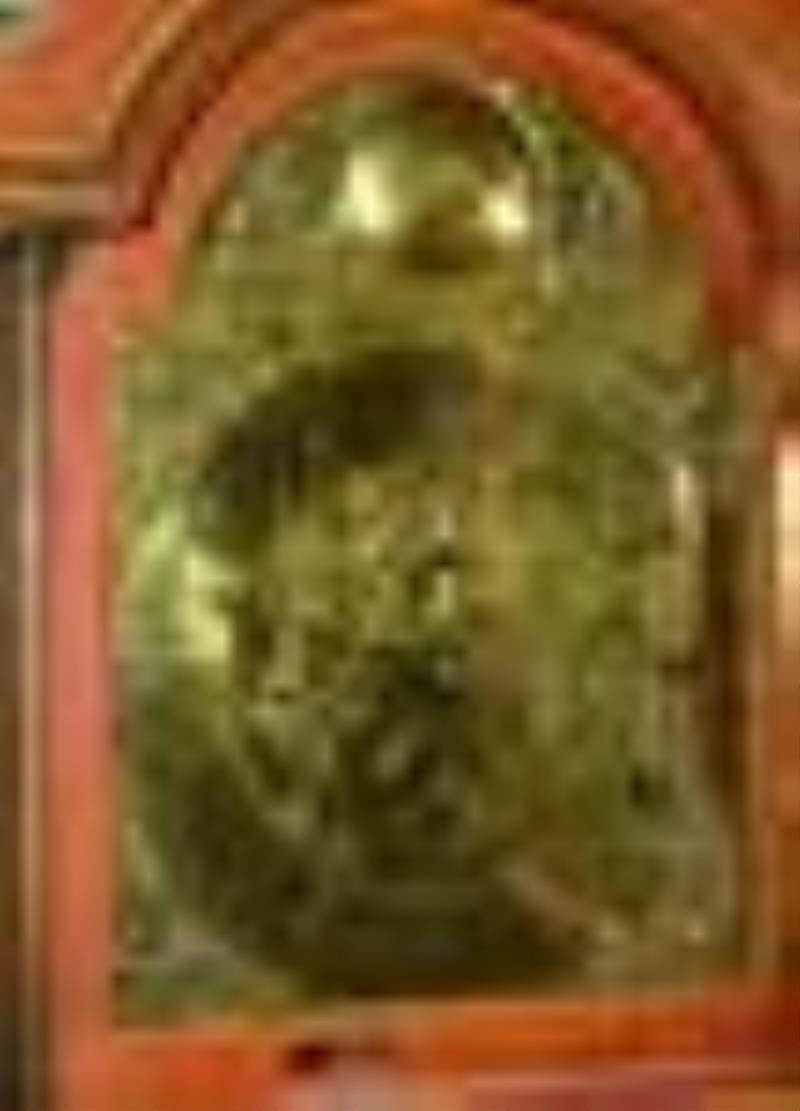 George III Style Chinoiserie Tall Case Clock