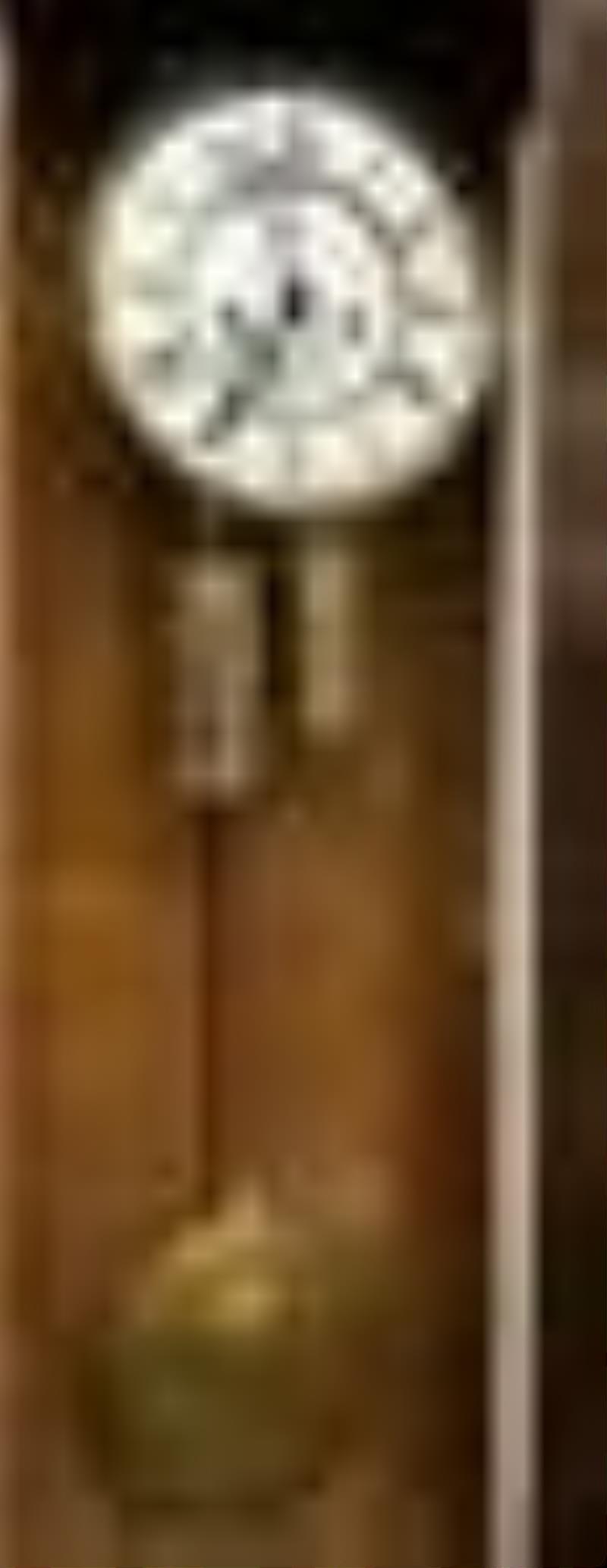 Antique European 2-Weight Wall Clock