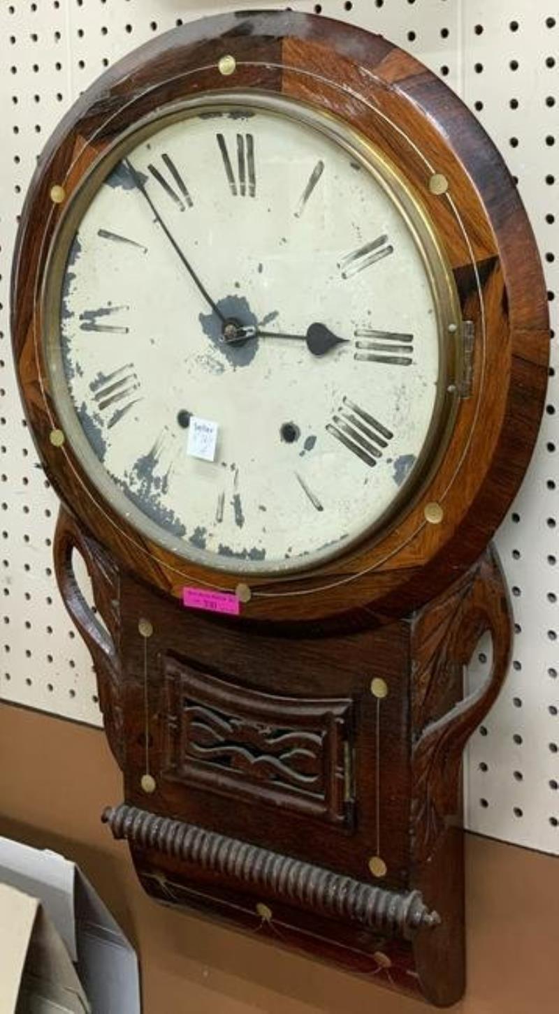 Antique English Wall Clock