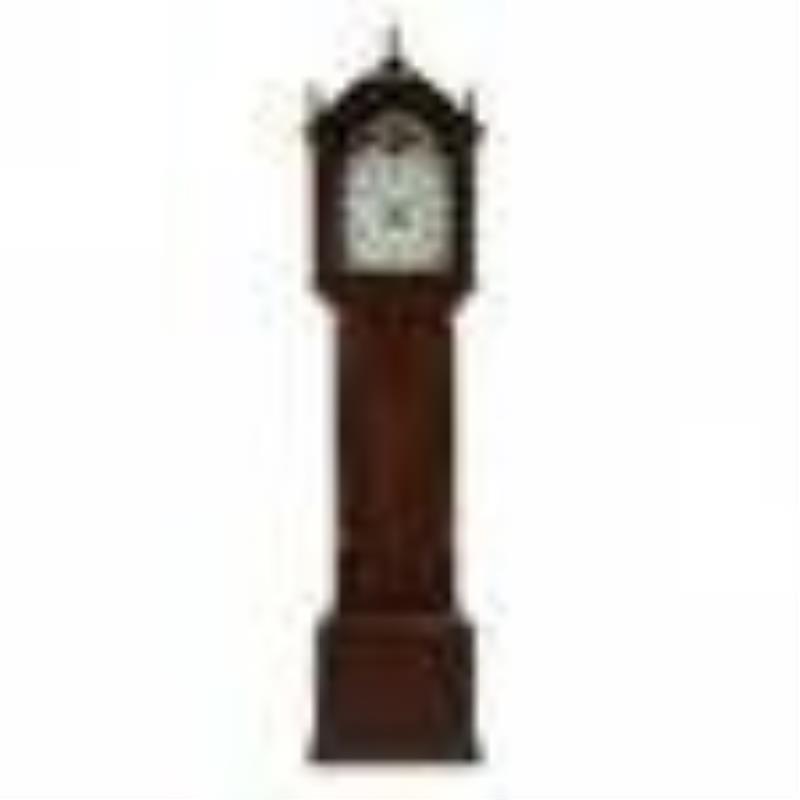 New England Federal Inlaid Cherry Tall Case Clock