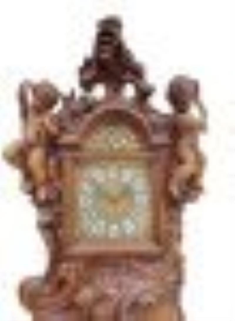 Italian Cherubs Grandfather Clock
