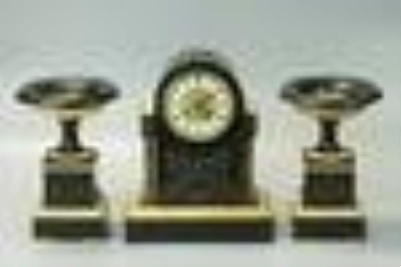 Set Of Clock With Two Urns