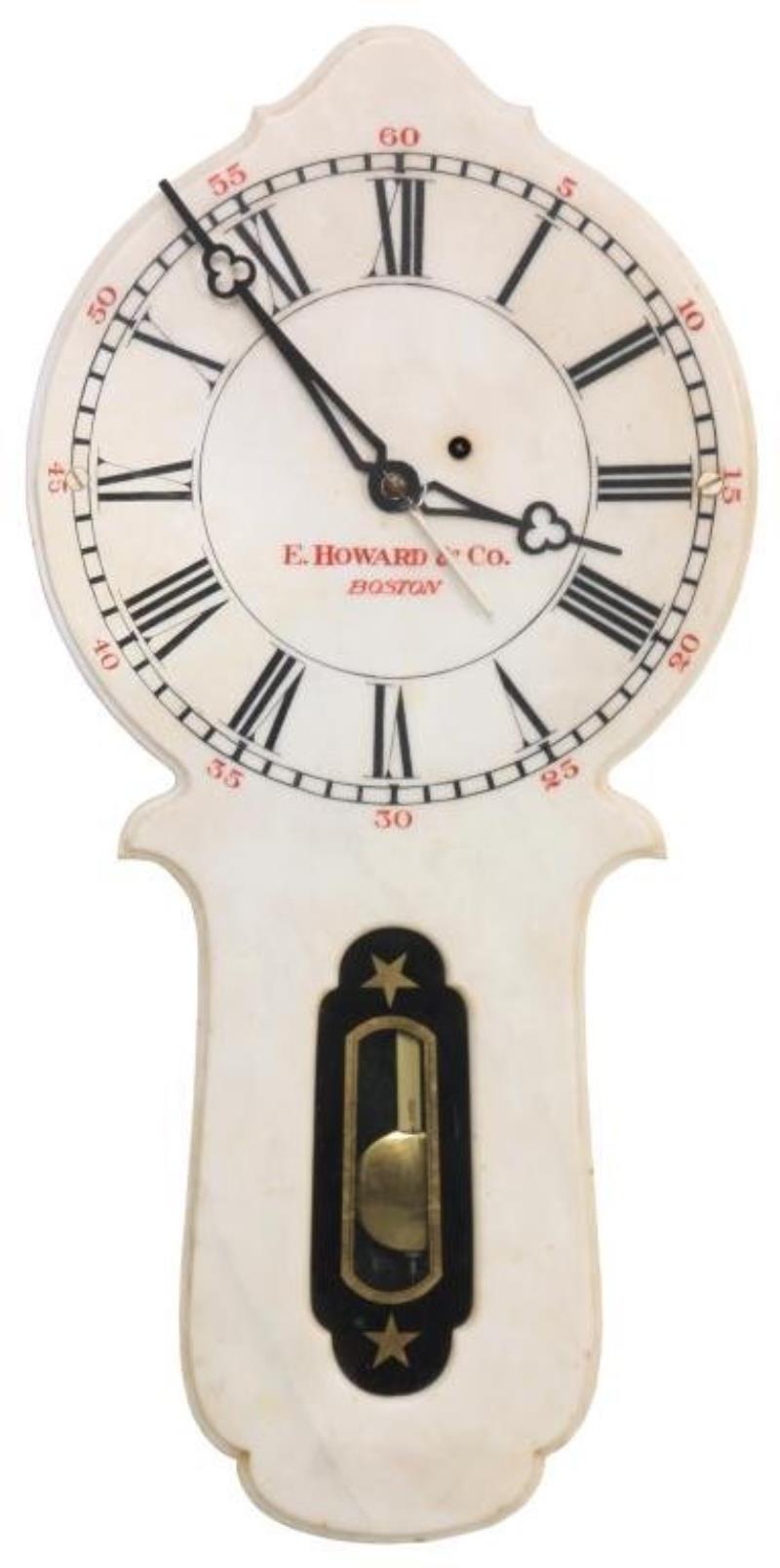 E. Howard No. 28 Marble Front Wall Regulator